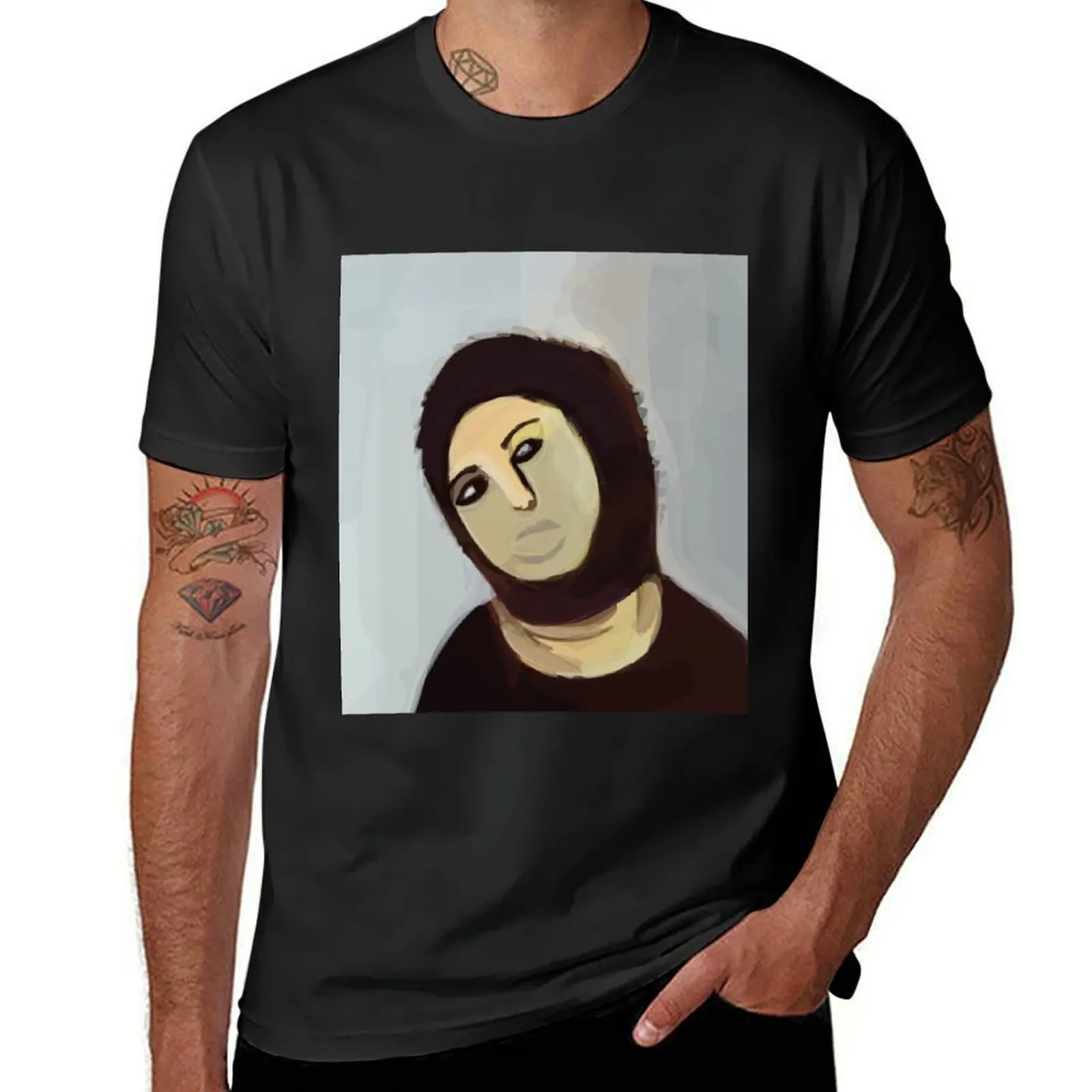 Ecce homo jesus borja paintings - Eyesasdaggers T-Shirt blanks hippie clothes men t shirt