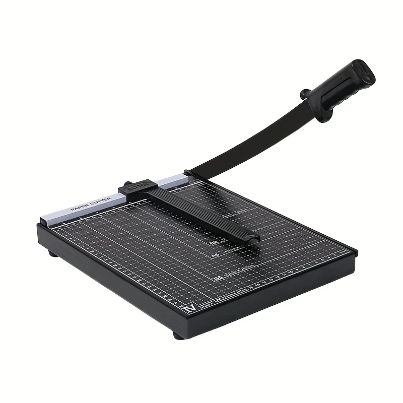 A4 Paper Cutter Stacking Paper Cutter, Manual Paper Cutter with Metal Base. Precisely Cuts Cardstock, Photos, and Handicrafts.