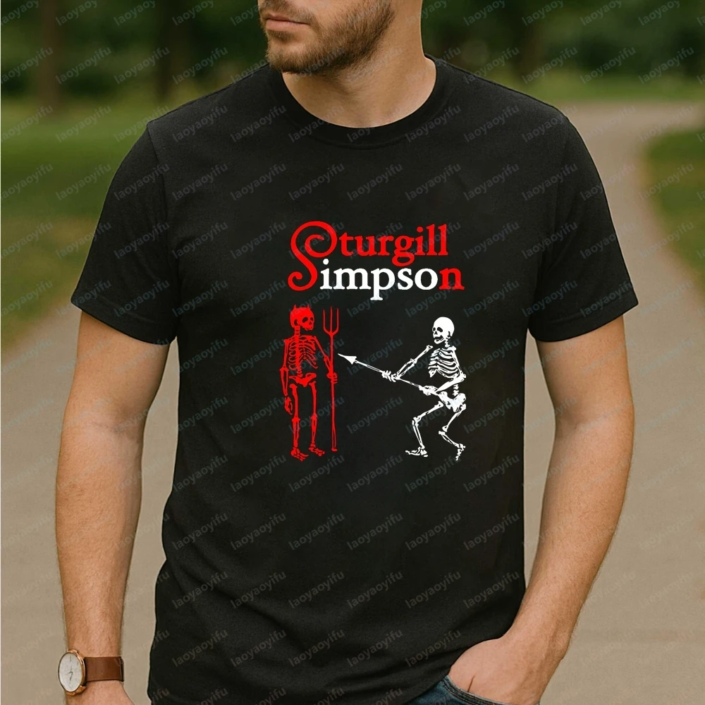 Men's T-shirts and Tank Tops By Sturgill Simpson - Comfortable Summer Short-sleeved Men's and Women's Shirts