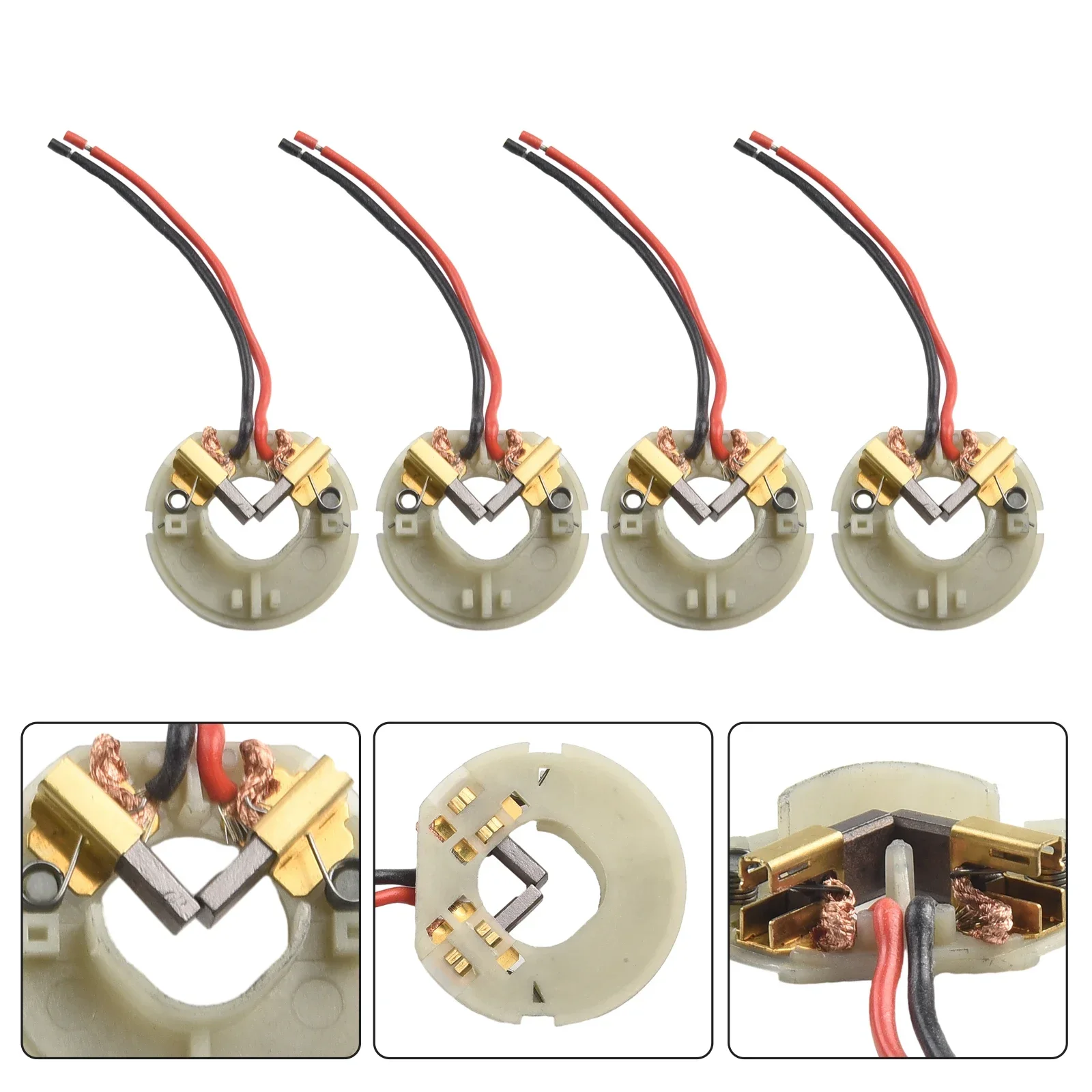Suporte de Escova de Carbono Escovas de Carbono Substituição para Hilti Sfc14-a Sfc14a Sfc 22-a 22a Acessórios da Ferramenta Elétrica 4pc