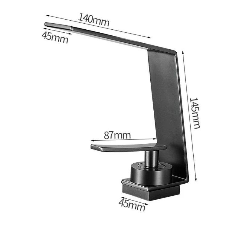 Bathroom Basin Faucet Modern Mixer Tap Single Hole Crane Hot&Cold For Bathroom Faucet Deck Mounted Various Basin Sink Tap