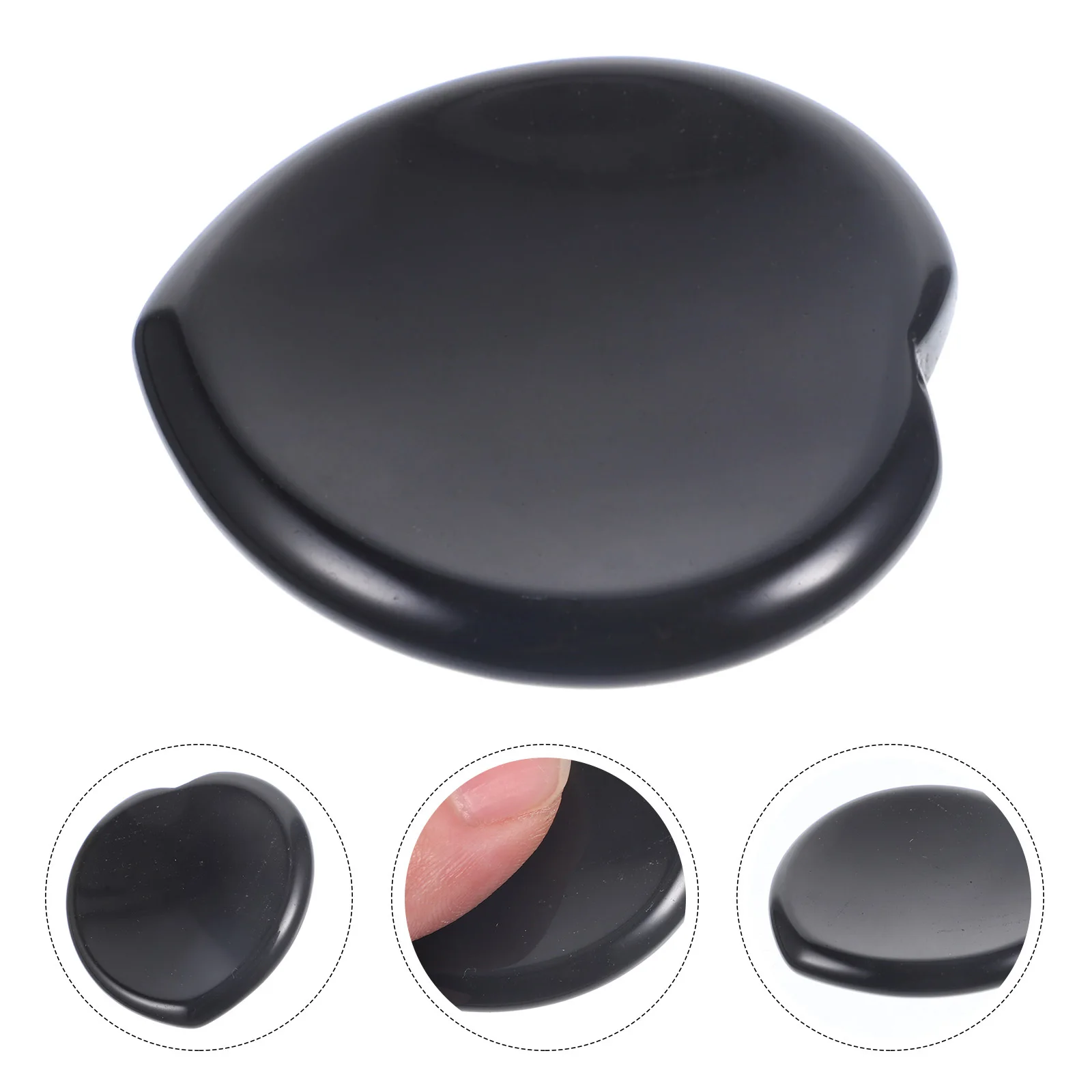 

Natural Worry Stone Handcrafted Thumb for Relaxation Small Portable Stone for Home Decor and Positive Energy