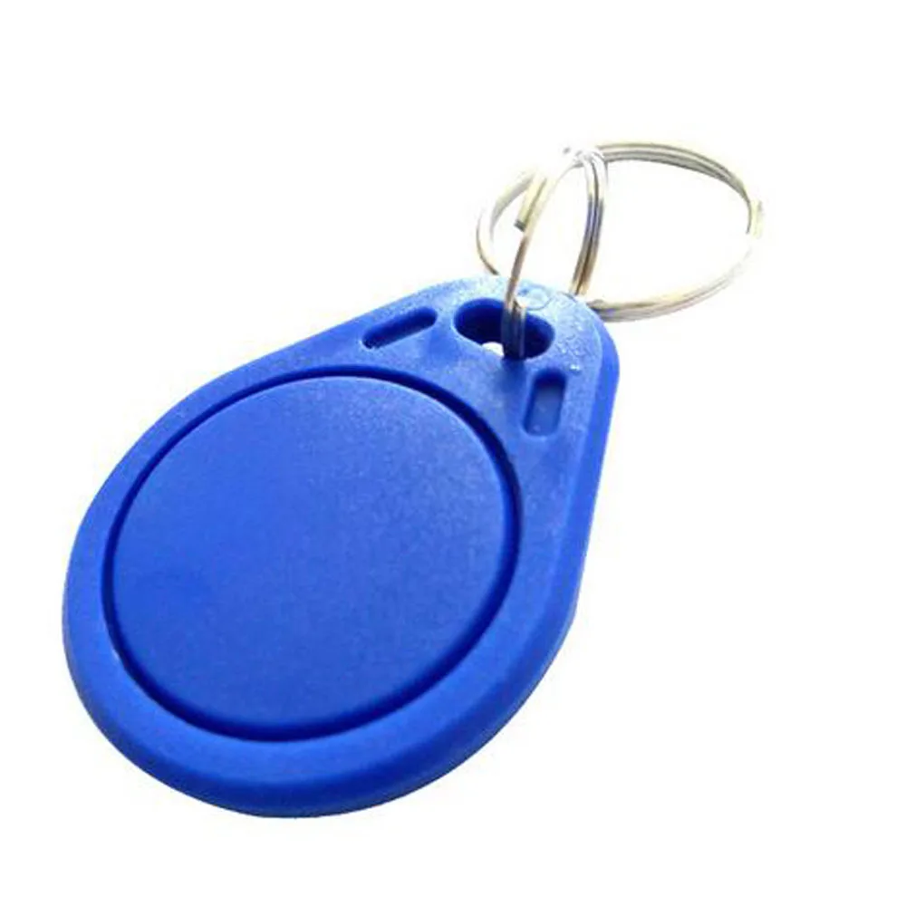 100pc/lot 13.56MHz IC M1 Mifare Keyfobs Tags Access Control RFID Key Finder Card Token Attendance Management Keychain