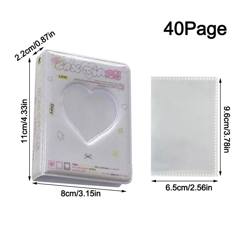 Mini 3 Inch Photo Album Cartoon Album Photo Photocard Holder Book Collect Kpop Album De Fotos Kpop Photocard Binder