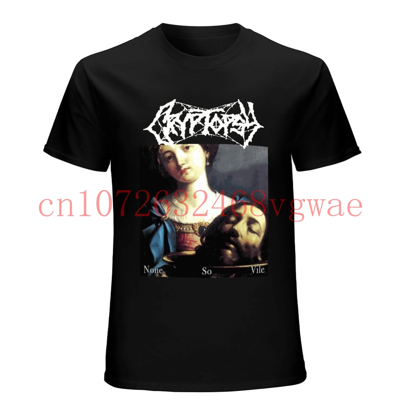 Men 'S TShirt แขนสั้นเสื้อ Cryptopsy Rock Tee ผู้หญิง Hiphop เสื้อ