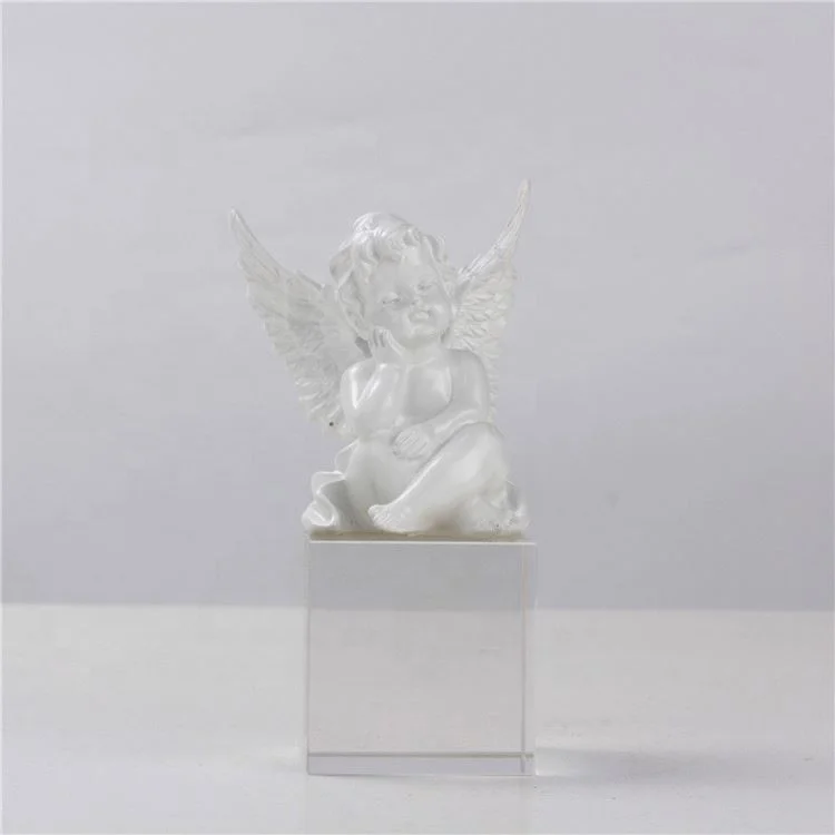 Resin Little Angel Figure Statue Figurine Sculpture Desktop Gift Home Decoration