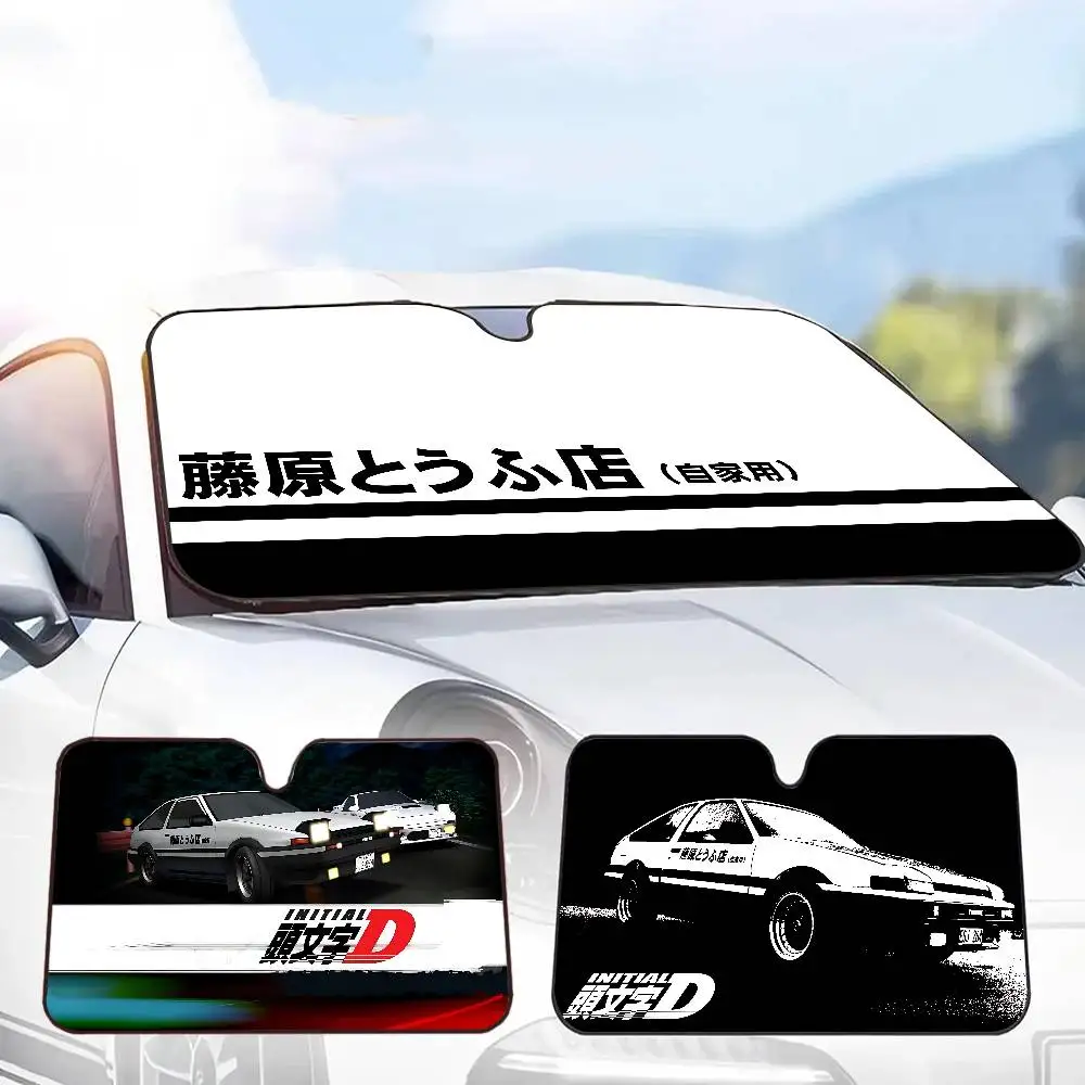 بارد I-الأولي D الزجاج الأمامي ظلة أنيمي لطيف سيارة الزجاج الأمامي 70x130 سنتيمتر الشمس قناع عاكس الحرارة #3