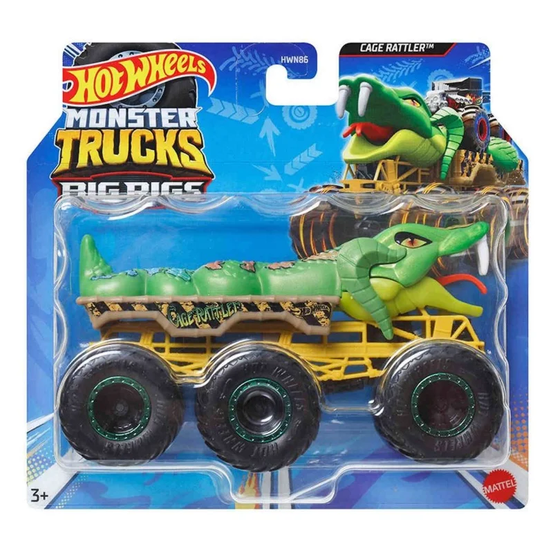 

Hot Wheels 1:64 Scale Diecast Monster Trucks & Big Rigs Mix Set Toy Vehicle Model Ast 2025 For Collectors Unopened Gift