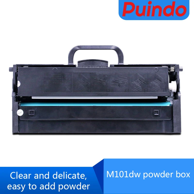 M101dw Toner Cartridge For Lenovo Lingxiang LENOVO M101w LT100 M100D Printer easy to add Powder ink Cartridge