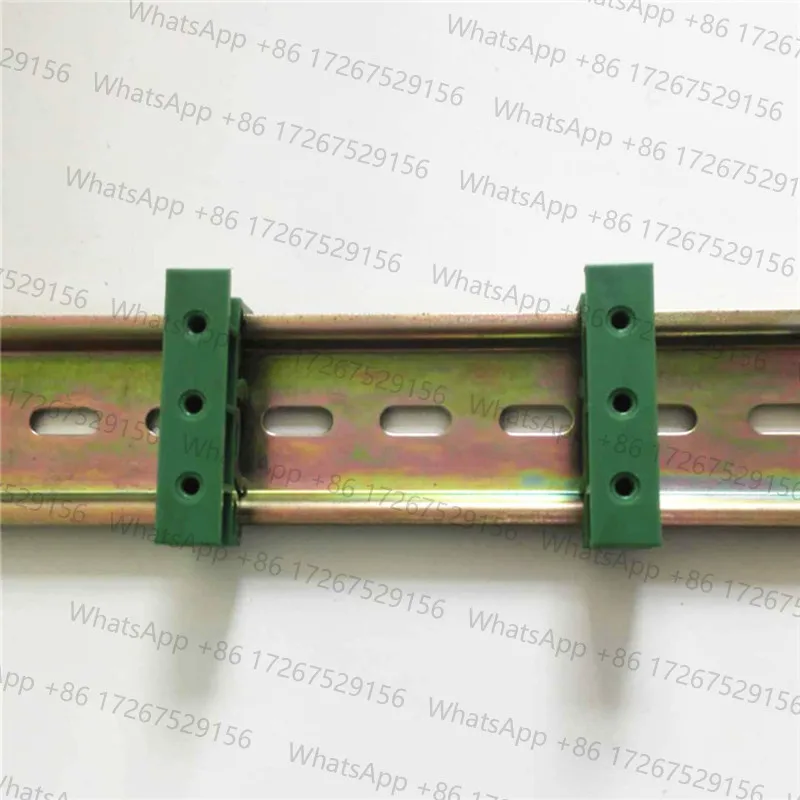 50pair 35mm Din Rail Type PCB Bracket Panel Mounting Base PCB Circuit Board Bracket Holder Carrier Clips DRG-03