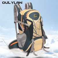 Oulylan Travel Hiking Backpack Sports Cycling Camping Backpack Rucksack Men Mountaineering Trekking Duffle Bagpack 30L Unisex