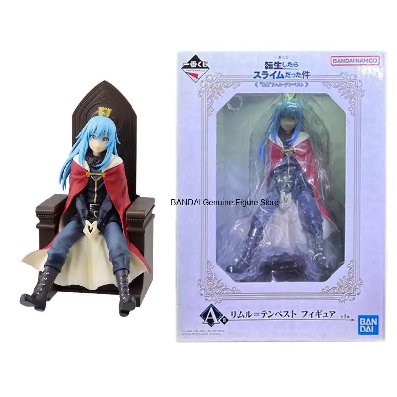 BANDAI Genuine Ichiban Kuji That Time I Got Reincarnated as a Slime Rimuru Diablo Veldora Anime Action Figures Toys Gift Model