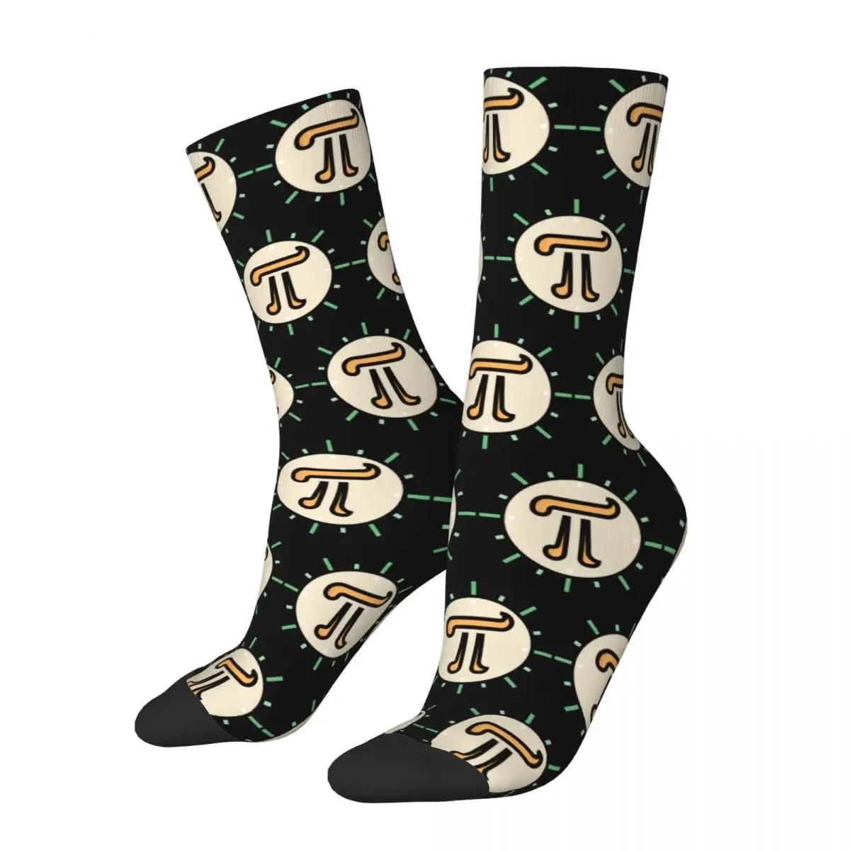 Nation Pi Day Socken Harajuku Schweiß absorbierende Strümpfe die ganze Saison lang Socken Zubehör für Unisex Geschenke