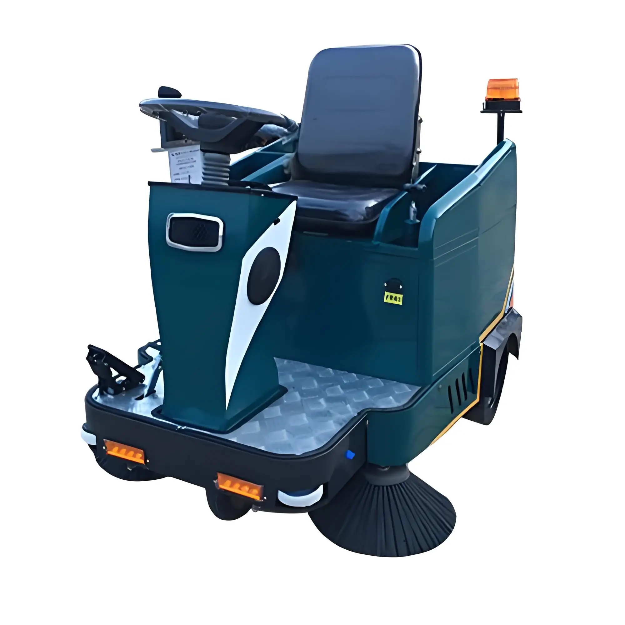 Ride-on Sweeper Electric Street Cleaning Machine Industrial Floor Sweeper Road Sweeper BS1050