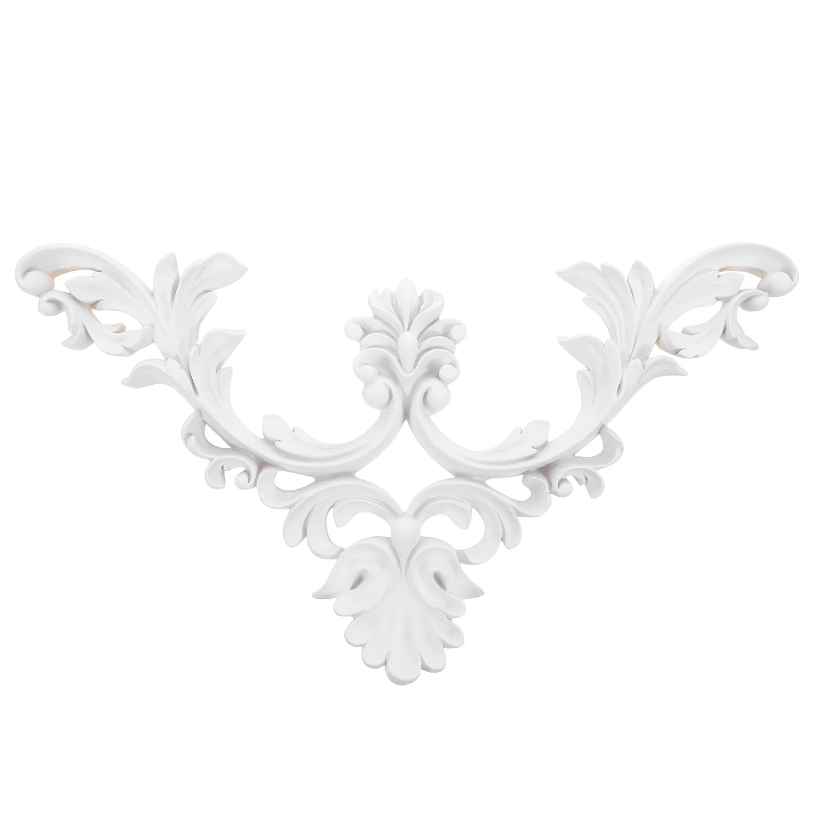 Ceiling Molding Corners Trim 8.1x8.1 Flower Pattern French Style Corner Panel Decorative Ceiling Corner Medallion Wall Accent