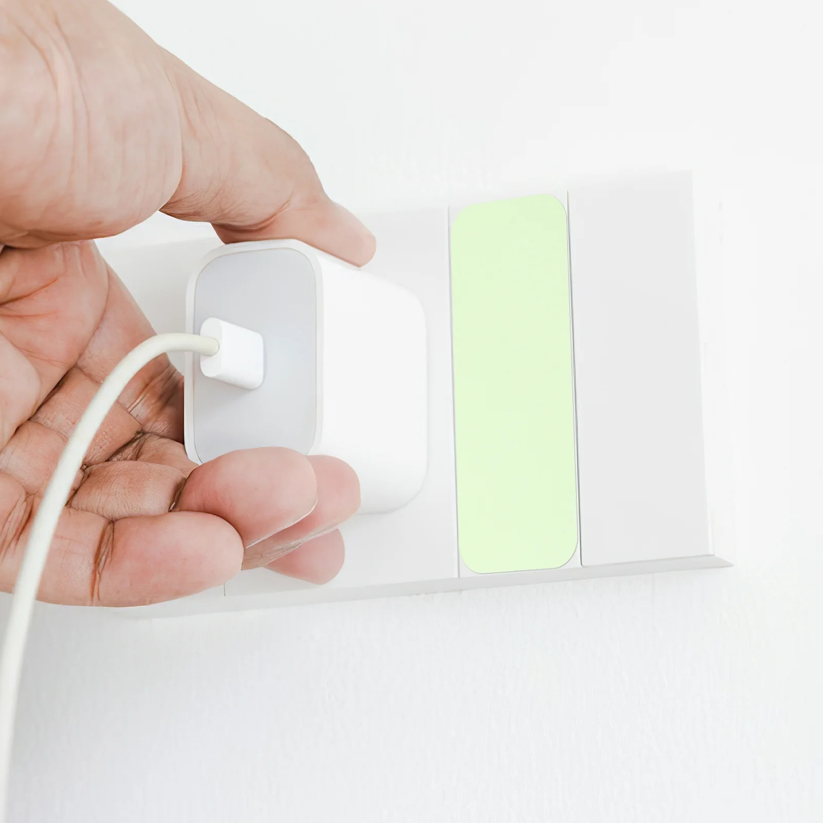 

1 лист, светящаяся наклейка в ночное время, ПВХ, без царапин, настенный декор, клейкая светящаяся наклейка для спальни, кухни, офиса, дома, светильник