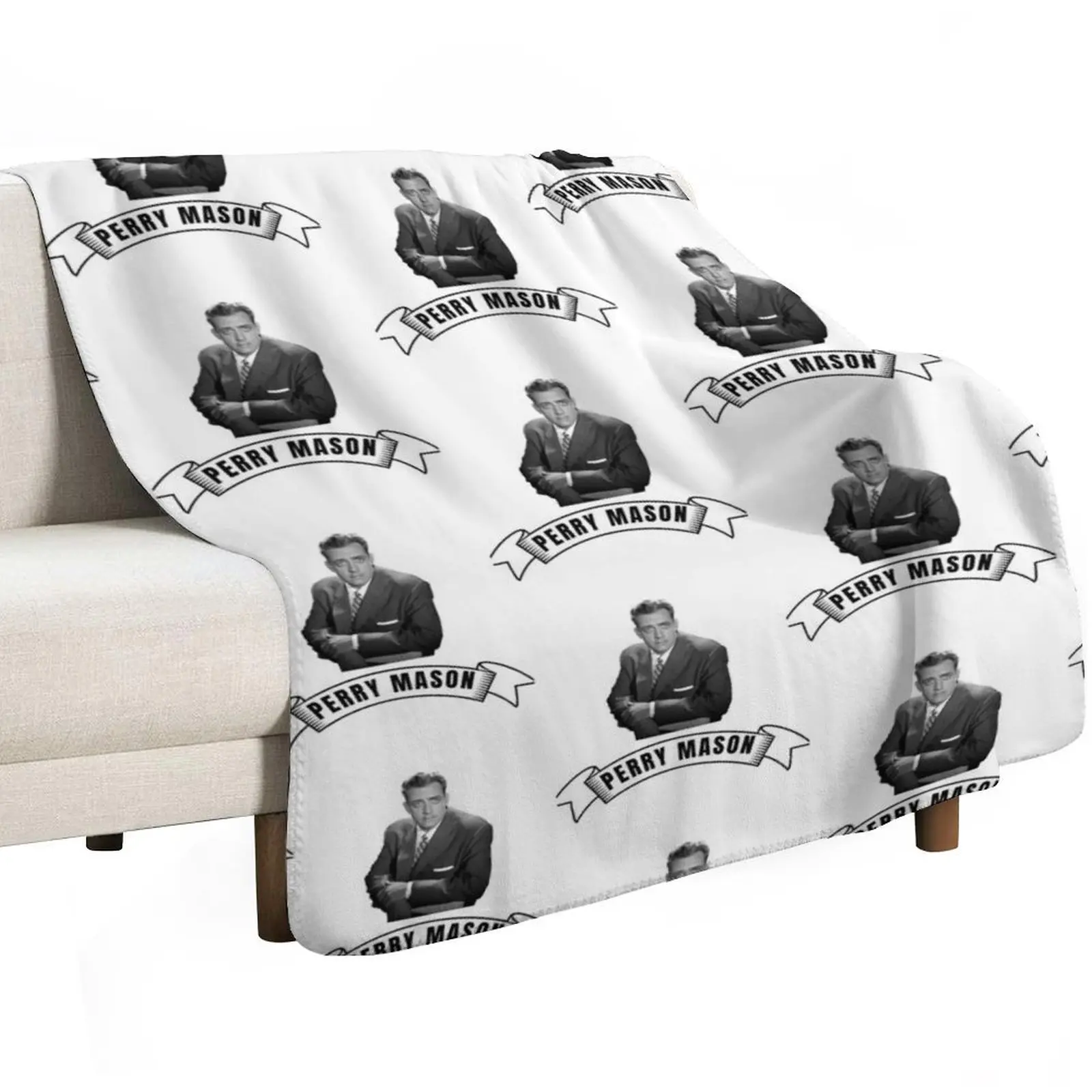 Perry Mason (1) Throw Blanket Quilt Baby Beautifuls Weighted Decorative Sofa warm winter Blankets