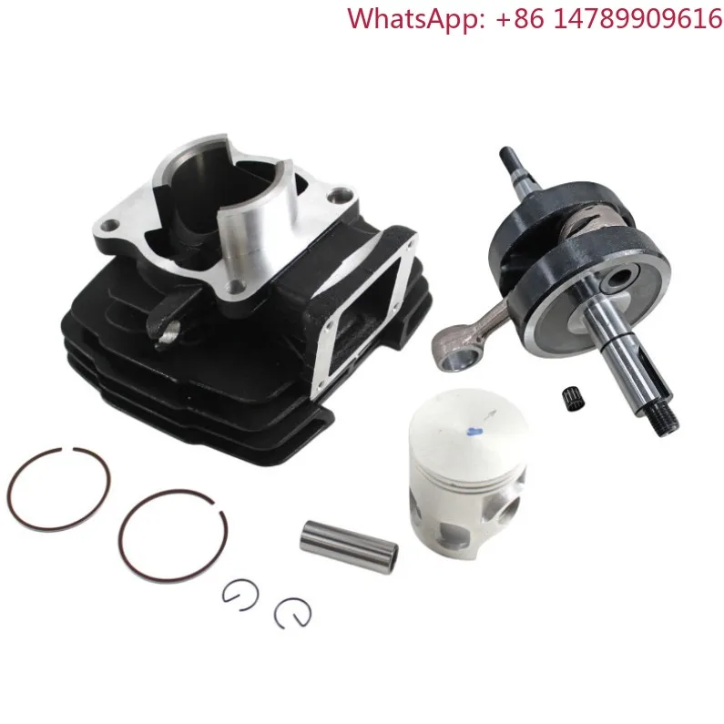 Engine Rebuild56mm 125CC Cylinder Head For DT125 1978-1987 Engine Top End Replacement KitTop End Kit