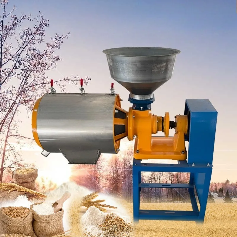 Multifunctional wheat flour machine household small wheat bran separation milling machine