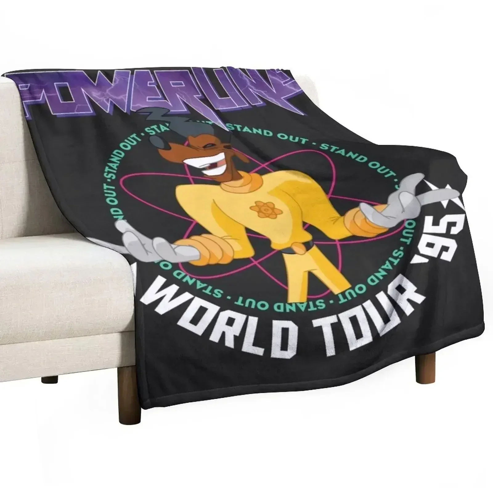 

POWERLINE Throw Blanket christmas decoration Blankets For Bed Blankets