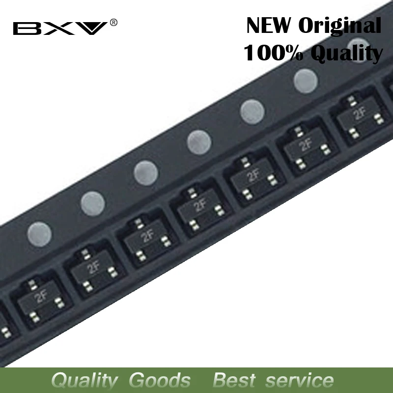 100PCS/Lot Tranzystor MMBT2907ALT1G MMBT2907A MMBT2907 2N2907 2F SOT-23 0.8A/60V Tranzystor SMD