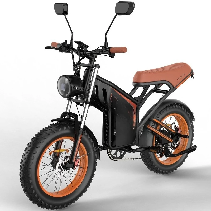 

V5 Electric Motorcycle 55km Range Adult Electric Bicycle 20Ah Electric Dirt Bike