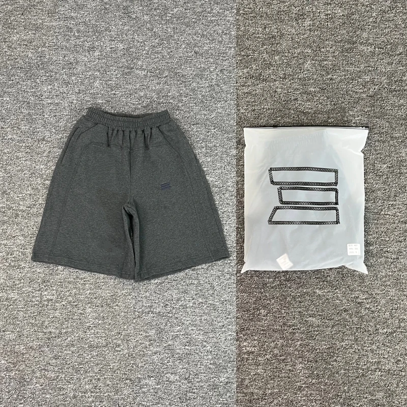 Kroen Shorts Sweatpants Fashion New Embroidered Letter Logo Loose Casual Streetwear Men's Elastic Waist Short Pants