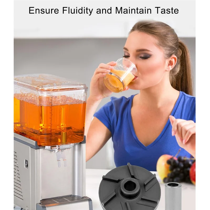 For Grindmaster Crathco Beverage Dispenser D15- Standard Magnetic Impeller 2 Pack& Bearing Sleeve 3220 Combo Set 3587