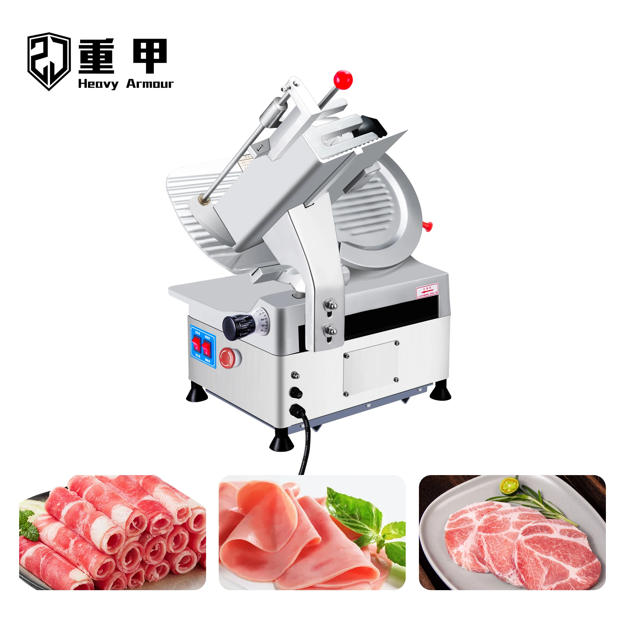 Electric Commercial Meat And Vegetable Slicing Machine - High Efficiency Slicer Cutter