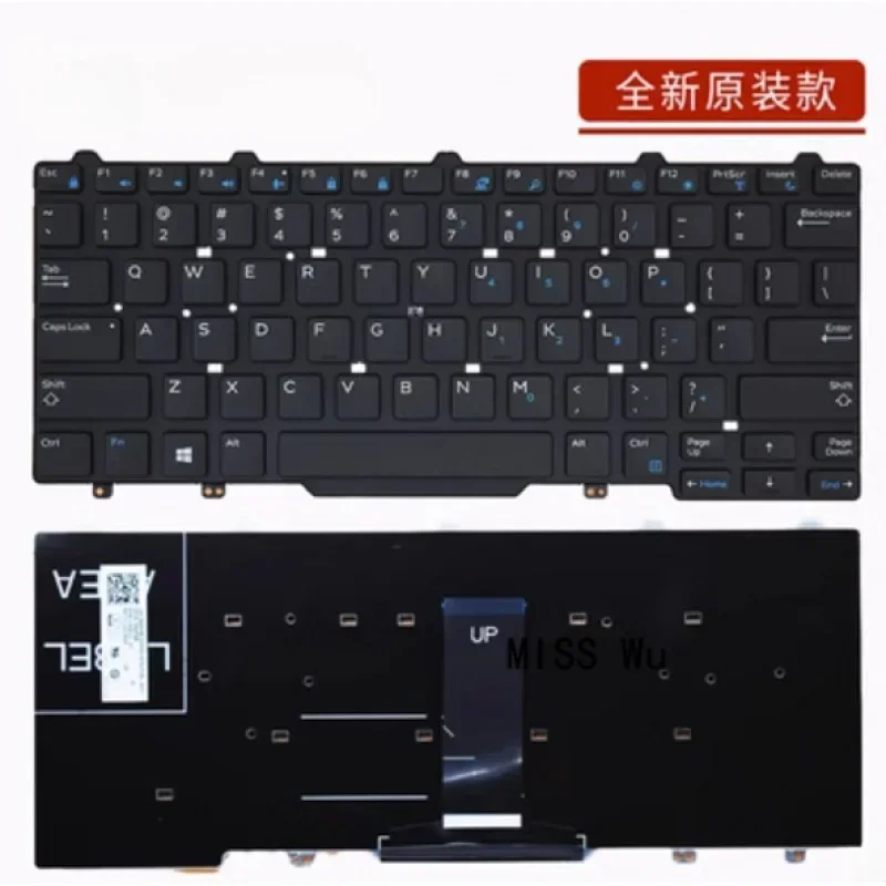 New Original laptop keyboard compatible for for Dell Latitude 3340 3350 5480 5490 e3340 E7450 e5450 e7470 e5470