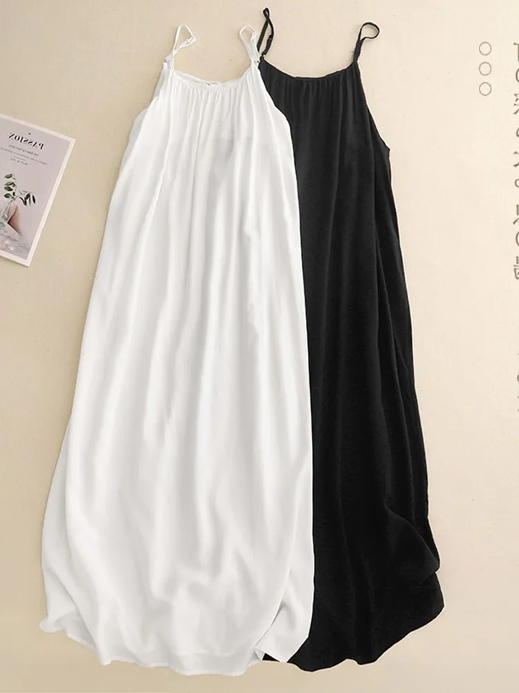 Estate nuova cinghia lunga drappeggiata Dr Gonna a trapezio in misto cotone taglie forti da donna Casual Pendolarismo Sle Artistico T Dr
