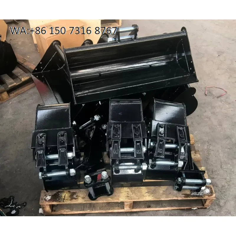 Mini Excavator Accessory Bucket Teeth 200mm 260mm Narrow Bucket 500mm 600mm 1000mm Plain Bucket Cheap Price