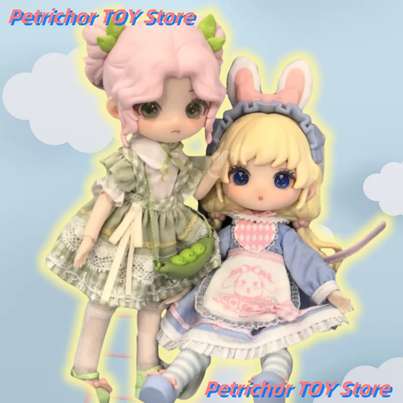 

In Stock Liroro Fairy Tale House Series Movable Action Figures1/12 Bjd Kawaii Blind Box Liroro V2 Anime Figures Dolls Toy