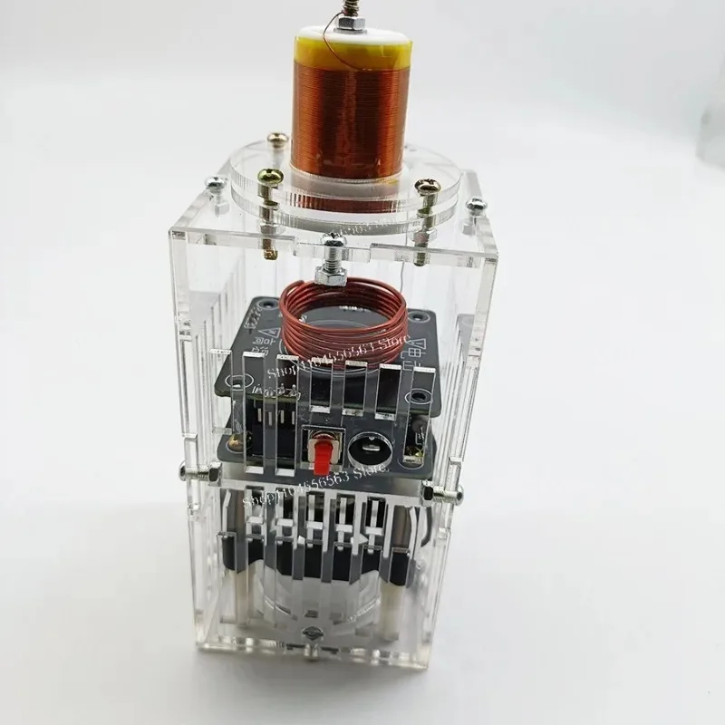 Tesla Coil – High Frequency Plasma Electronic Candle, DIY High Temp Flame Teaching Kit & Spare Parts
