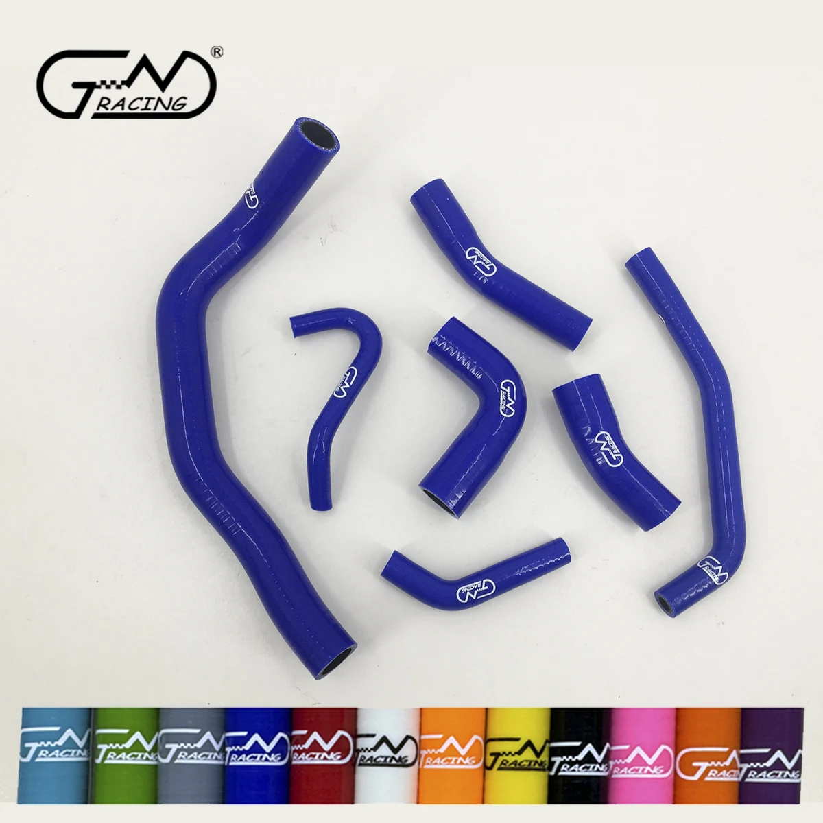 Image of Für Yamaha YZF R1 YZF-R1 YZFR1 2002-2003 Motorrad Silikon Kühler Kühlmittel Schlauch Kit