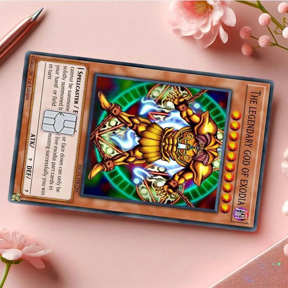 Karty MONSTER z Yu-Gi-Oh! Różne anime, karty kredytowe, karty autobusowe, naklejki, fajne dekoracje, wodoodporne naklejki, kolekcja zabawek