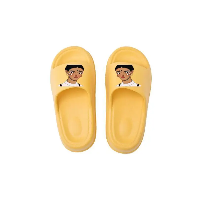 

Stepping on Shit Slippers Women's Flat Sandal Summer 2023 Flower Ladies Flip Flops for Clappers Orthopedic Shoes Zapatillas