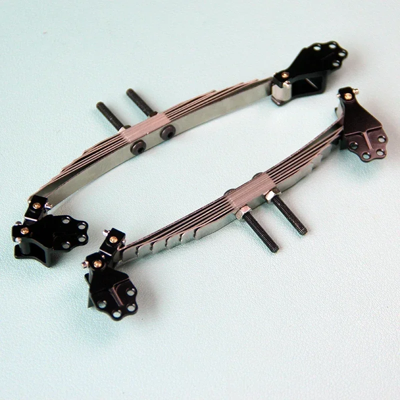 Simulação de suspensão dianteira do eixo de direção para peças 1/14 Tamiya RC Truck Scania MAN Benz