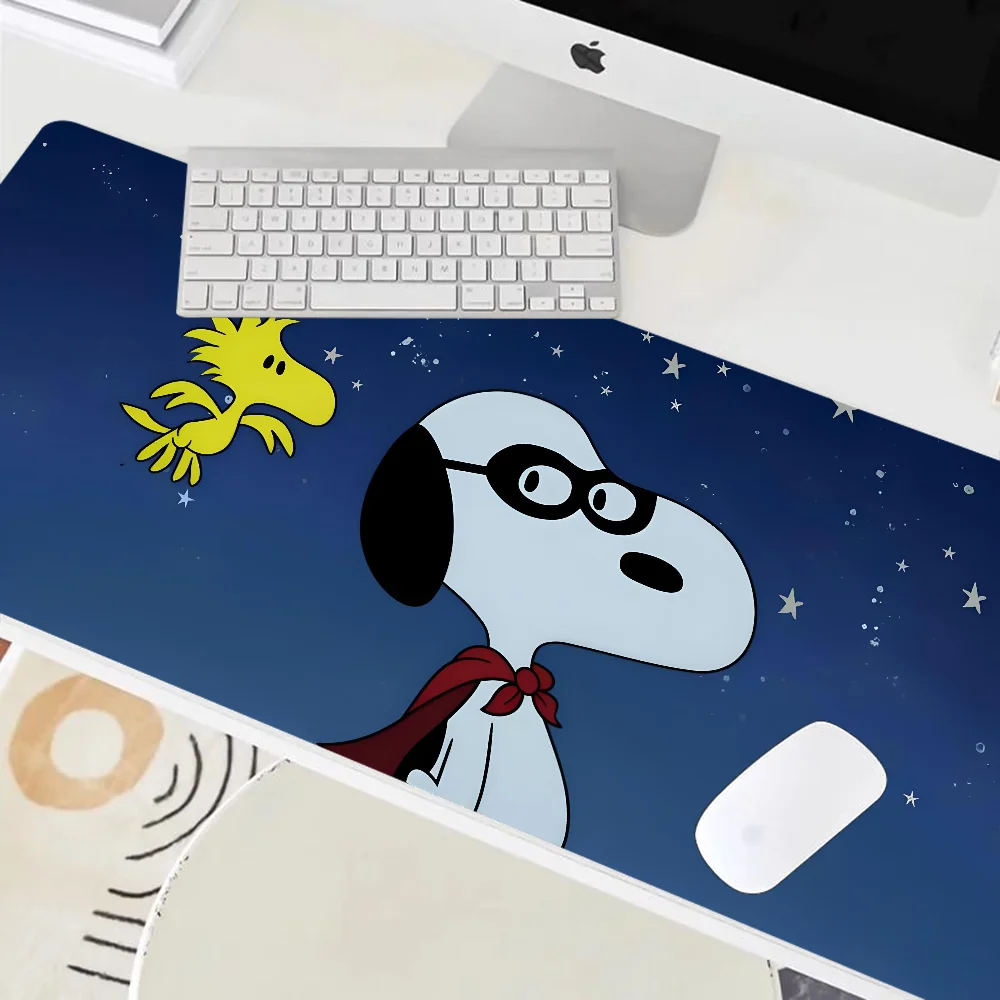 HOT Classic Cartoon Cute S-Snoopy Non-slip Mouse Pad Suitable For Office Computers Laptops E-sports Game Desk Mats XXL Keyboard