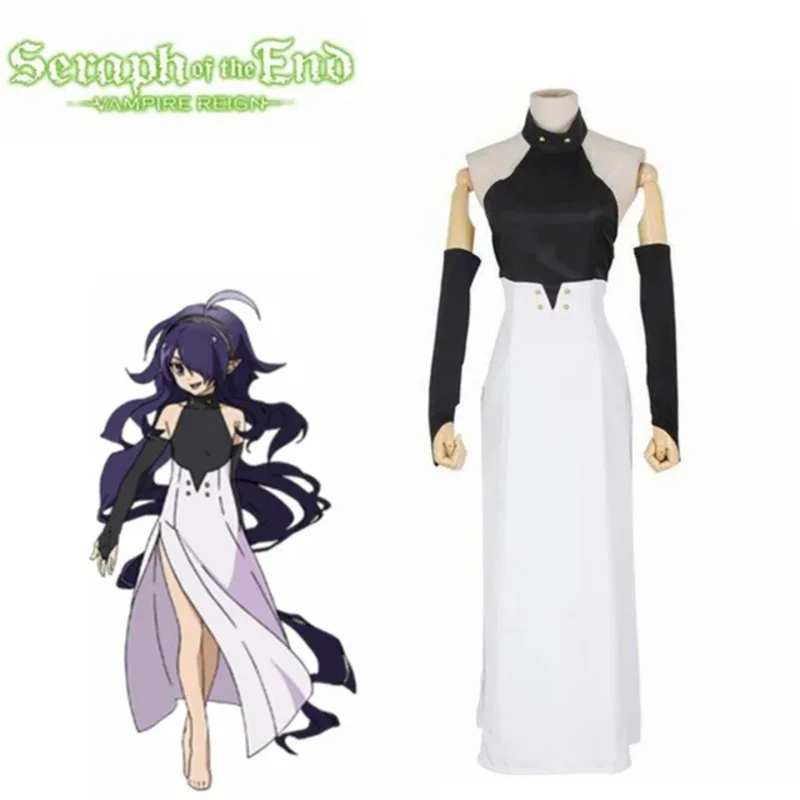 Owari no Anime Seraph of the End Asuramaru Cosplay Hallowee n Costume High Quality Dress Full Set eo]5