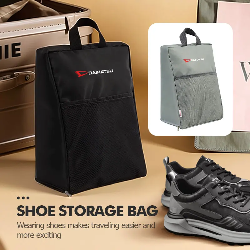 Bolsa para zapatos de Golf, organizador de zapatillas, bolso a prueba de polvo para Daihatsu Feroza Cuore Storia Rocky Harga Ayla Sigra Hijet Mira
