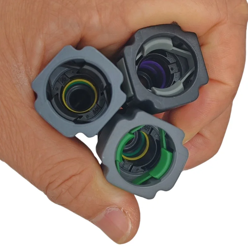 10mm-ID8 female plastic connector auto Fuel line quick connector oil filter connector with double lock 2pcs a lot