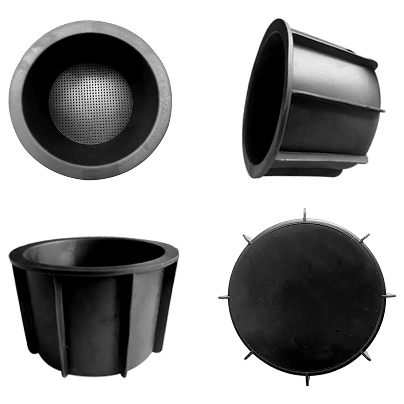 

3X Center Console Rubber Cup Holder Inserts 55618-42040 For Toyota RAV4 2006-2012