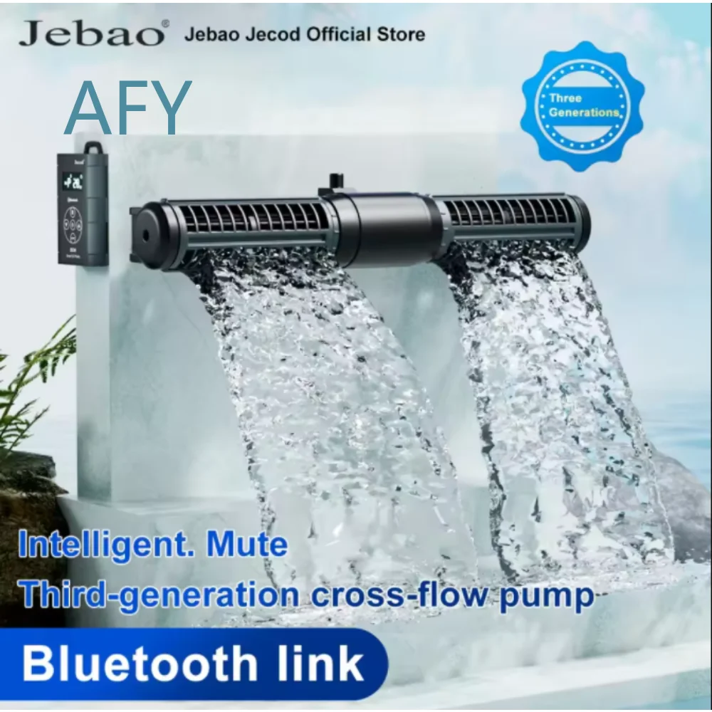 Jebao Jecod for Fish Tank Circulation Pump Wave Maker Silent DC Water Pump with Frequency Converter Bottom Blowing Surfing