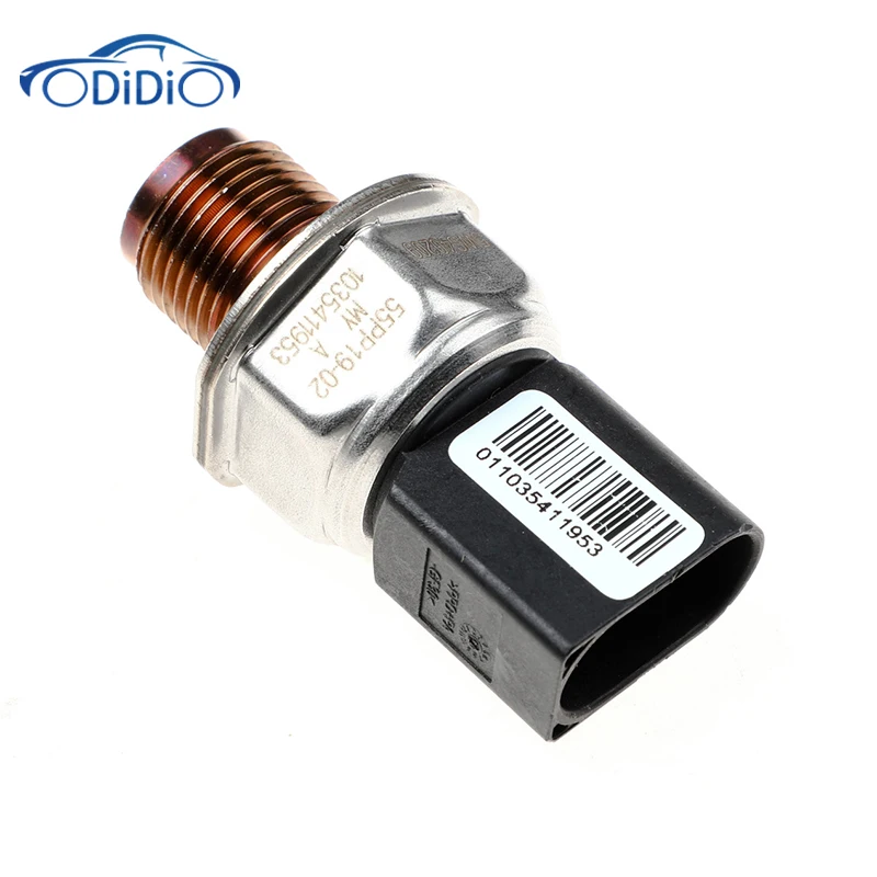 ODiDiO 3 Pins Fuel  Pressure Regulator Sensor 55PP19-02 55PP1902 For Land Rover Discovery LR3 LR4 2.7 Diesel Thread M18X1.5