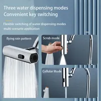 Feiyu Three Level Waterfall Universal Faucet Extension Device Vegetable Washing Splash Proof Device Rotatable Universal Jointbox
