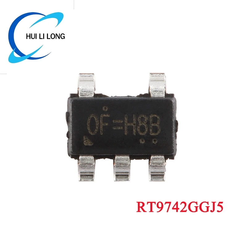 5pcs/lot RT9742 RT9742AGJ5F 07 O7 RT9742CGJ5 0K OK RT9742GGJ5 0F OF TSOT-23-5 N-MOSFET high-end Power Switch IC Chip