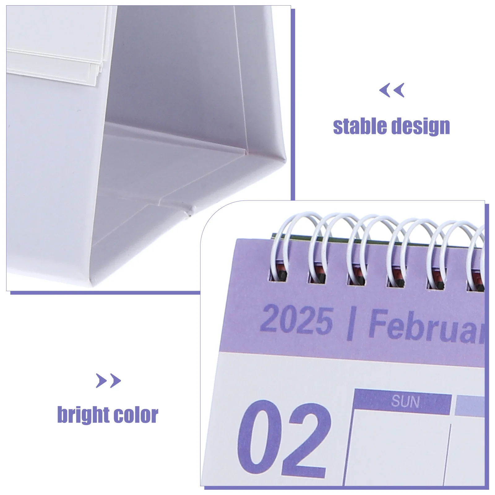 

English Version Desk 2025 Modern Standing Flip For Office Home Decor Monthly Organizer Desktop Calendar Tabletop Calendar