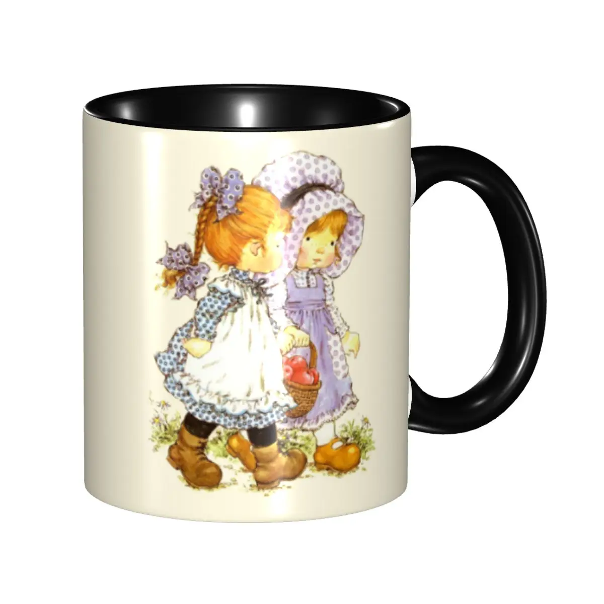 

Sarah Kay Girl Cartoon Animation Coffee Mugs DIY Customized Ceramic Mug Creative Gift