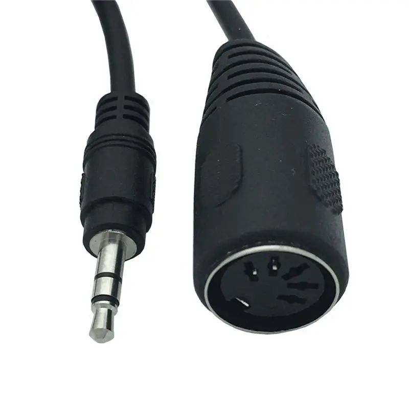 AS95 4 Pack Type-A MIDI to 3.5mm Adapter Cable 20 Inch Audio Line for Music Production